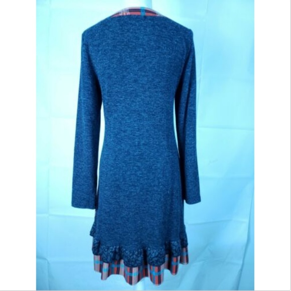 Stella Morgan Size 10 Dress Stretch Plaid Check - Picture 5 of 7